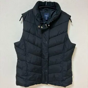 GAP 블랙 다운 베스트 L 갭 베스트 새상품급 아우터 다운