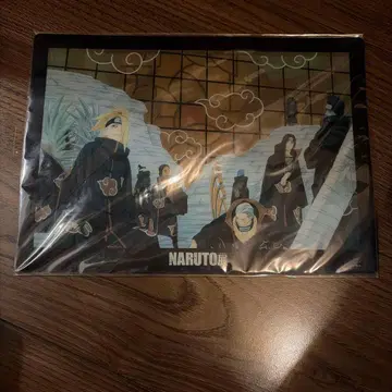 나루토 전시회 책받침 아카츠키 월 세트