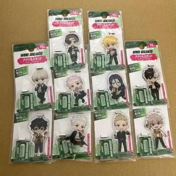 [ 신상품 ] 윈드 브레이커 아크릴 스탠드 총 10종 세트 미사용 새상품