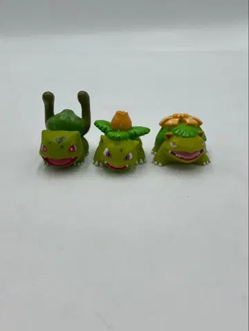 [초레어품] 포켓몬 키즈 이상해씨 이상록 이상해꽃 색깔변이 3개 세트