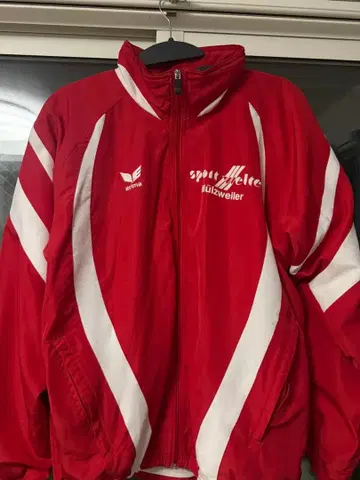 나일론 자켓 레드 빈티지 구제 의류 90s 00s