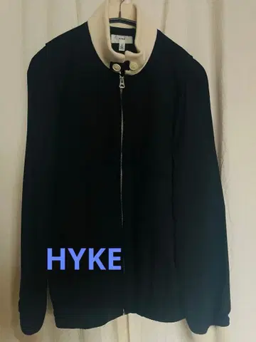 HYKE 블랙 네이비 자켓 사이즈 2