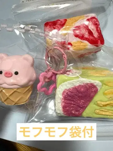 보송보송 주머니 포함 푸니푸니 스퀴즈 마쉬멜로우 후르츠