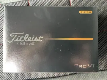 Titleist Pro V1 골프공 1더즌