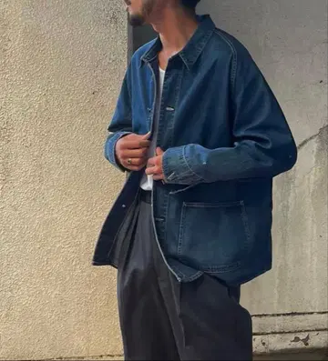 레어 a.presse 데님 커버올 재킷 사이즈 3