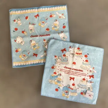 산리오 스카이블루 체리 케이크