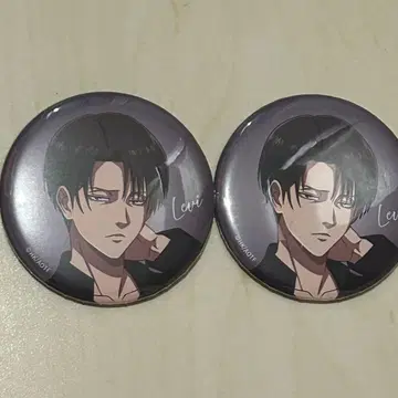 진격의 거인 Black&White 캔뱃지 리바이