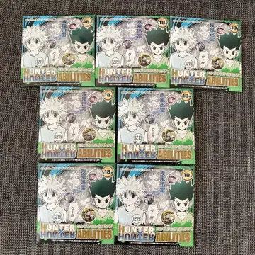 HUNTER x HUNTER 컬렉션 캔뱃지 미개봉 키루아 크라피카 곤