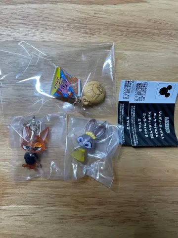 주토피아 메지루시 액세서리 닉 주디 팩앤초 미니어처