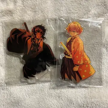 귀멸의 칼날 키 비주얼 아크릴 스탠드 아가츠마 젠이츠 카이가쿠