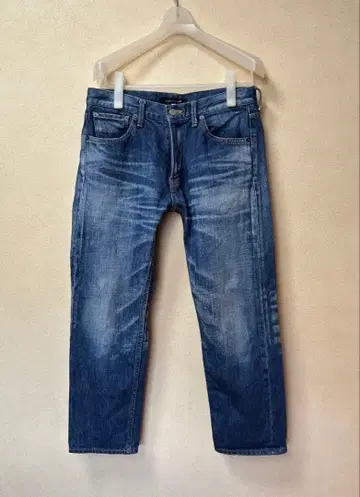 미즈이로 인드 데님 팬츠 사이즈 2 테이퍼드