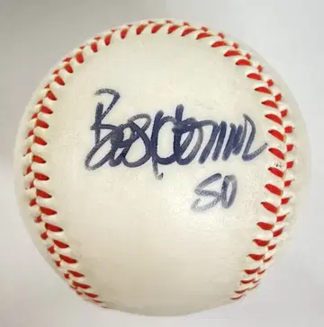 야쿠르트 스왈로스 밥 호너 친필 사인 공