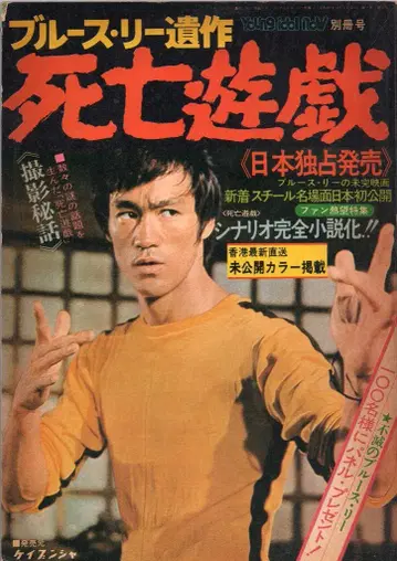 케이분샤 영 아이돌 나우 별책호 블루스 리 유작 사망유희