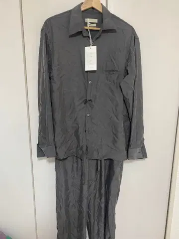 YOKE CUPRO JUMP SUIT 점프 수트 그레이 2