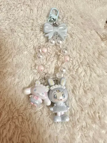 시나모롤 블루베리 키링