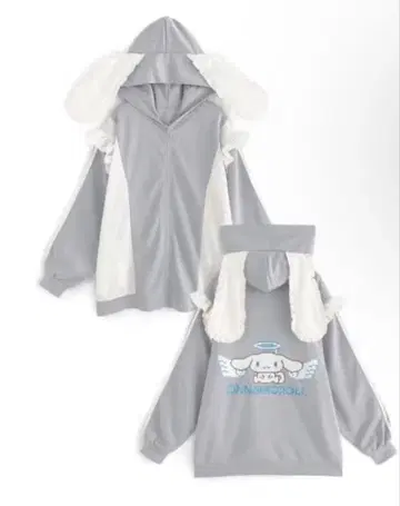 산리오 캐릭터즈 콜라보 시나모롤 프릴 블루종