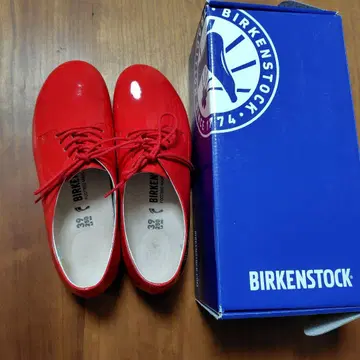 BIRKENSTOCK 레드 로퍼 39