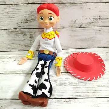 토이스토리 제시 말하는 인형 토킹 피규어 일본어 영어