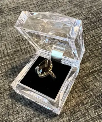 록잔 ROKUZAN 스모키 쿼츠 SV925 실버925 반지