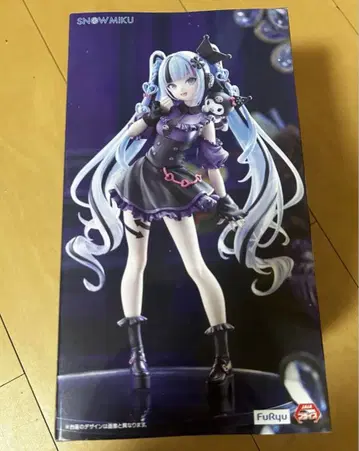 미개봉 새상품 하츠네 미쿠 유키 미쿠 x 쿠로미 피규어