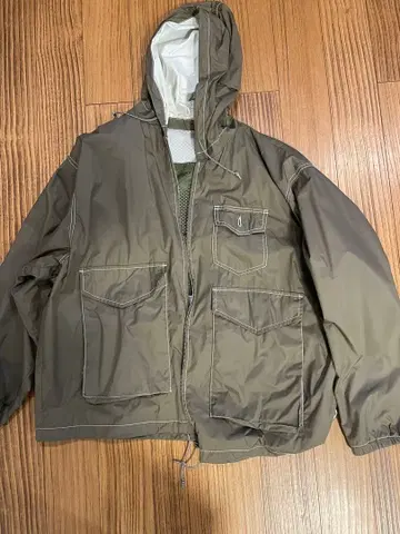 ssz 나일론 자켓 M 올리브 그린 BIRD WEP 후드티