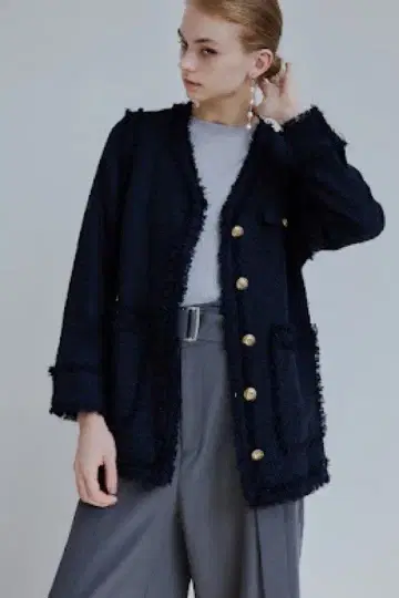 orgue 트위드 자켓