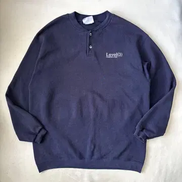 90s USA제 Lee 헨리넥 맨투맨 L Lee 네이비