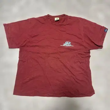 00's y2k PIKO 버건디 T셔츠 X-LARGE g49