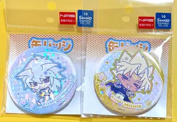 유희왕 산리오 콜라보 캔뱃지 어둠의 마리크 어둠의 바쿠라