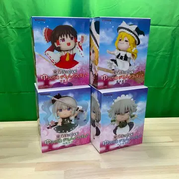 동방Project 유유코풍 SD 피규어 4체 세트
