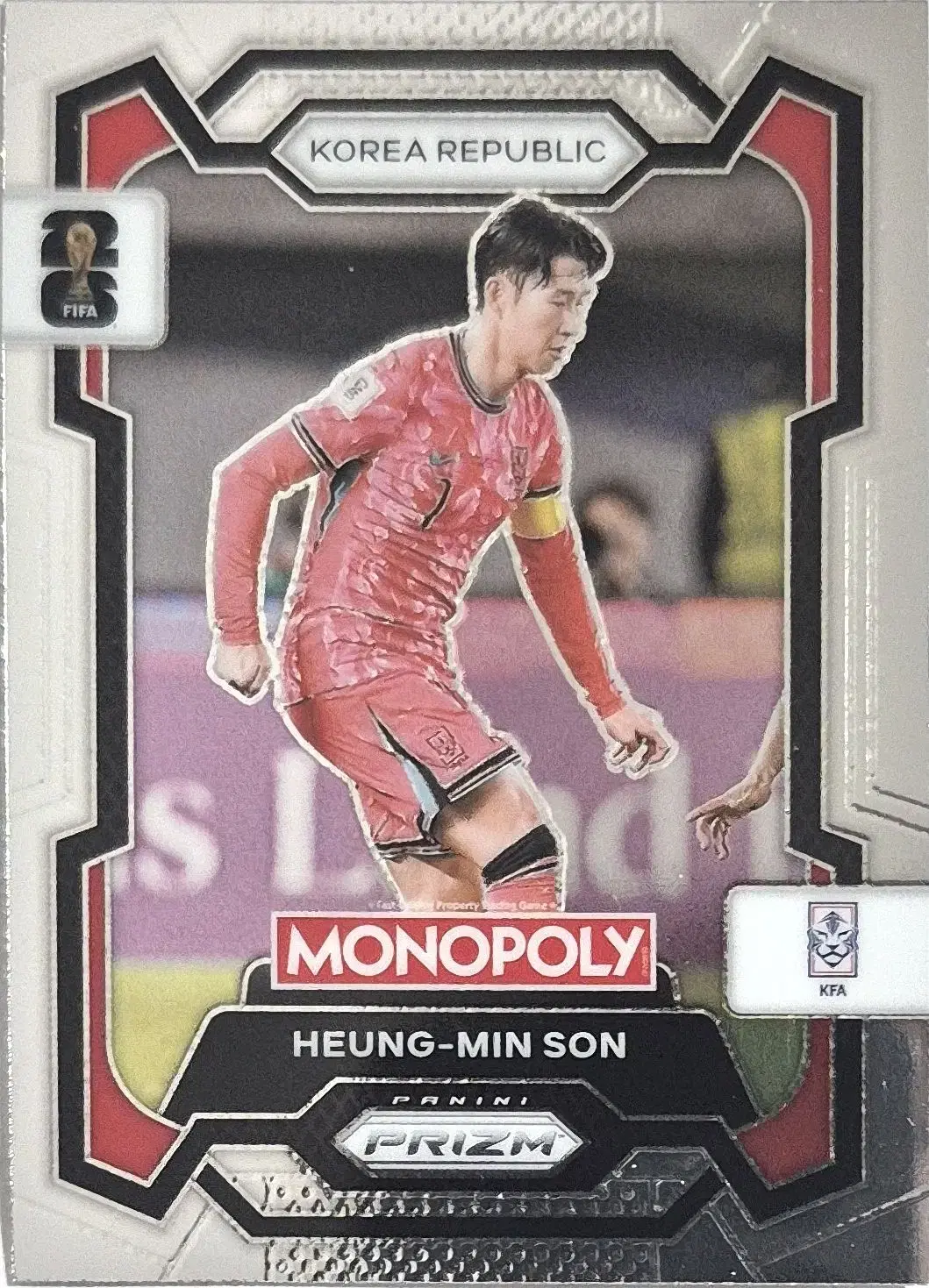 손흥민 2026 파니니 모노폴리 FIFA 월드컵 베이스 축구카드