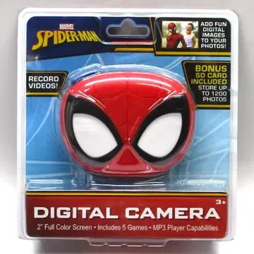 스파이더맨 키즈 디지털 카메라 SD 카드 포함 비디오 카메라 포함
