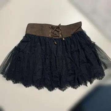 페어리 그런지 모리걸 00s y2k 미니 스커트 사이즈 L 새상품