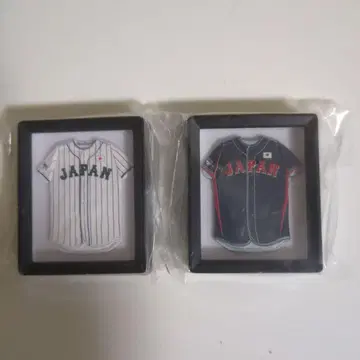 사무라이 재팬 역대 유니폼 프레임 마그넷 2023 2종 세트