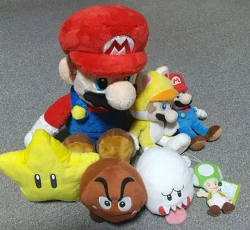 슈퍼 마리오 봉제 인형 7개 세트