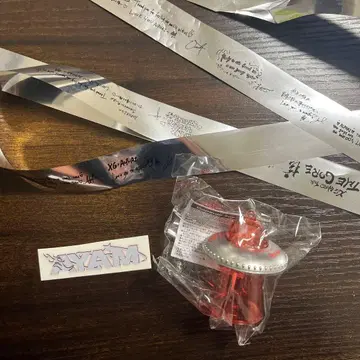 캡슐 토이 MAYA 은색 테이프 타투 씰 포함