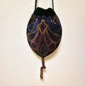 비즈백 숄더백 일본 의류 파티 빈티지 복조리 레어