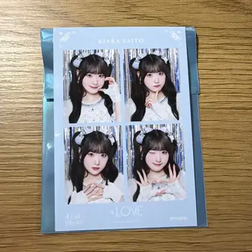 사이토 키아라 4컷 포토 카드