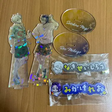 블루 록 나기 레오 홀로그램 아크릴 스탠드