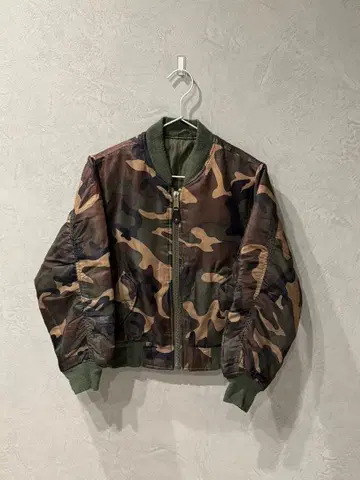 카모플라쥬 MA-1 플라이트 자켓