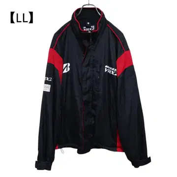 BRIDGESTONE VRX2 올림픽 점퍼 LL 사이즈 블랙 레드
