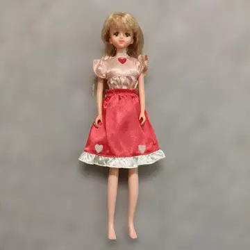 타카라 일본제 초대 제니 핑크 반짝이 드레스+스커트