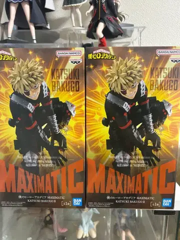 나의 히어로 아카데미아 MAXIMATIC 바쿠고 카츠키 피규어 2개 세트