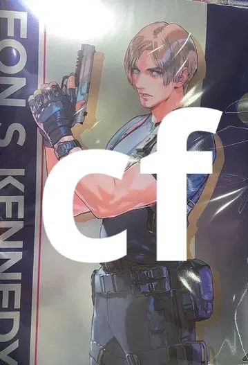 캡콤 스토어 메탈릭 클리어 파일 바이오하자드 레온 이케부쿠로