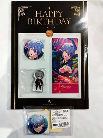 마법사의 약속 오웬 카인 벌스데이 캔뱃지 아크릴 스탠드 마호야쿠 BD