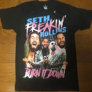 [ 새상품 미사용 ] WWE 세스 롤린스 셔츠
