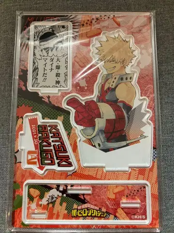 바쿠고 카츠키 히로아카 디오라마 피규어 아크릴 스탠드 3