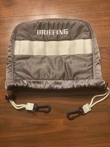 브리핑 아이언용 헤드커버 그레이 에코 트윌