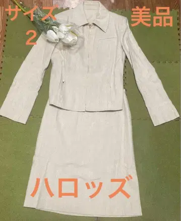 [ 7일 한정 가격 인하 ] 입학식에! 해롯 멋진 면린넨 수트