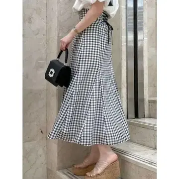 머큐리 듀오 레이스업 머메이드 스커트